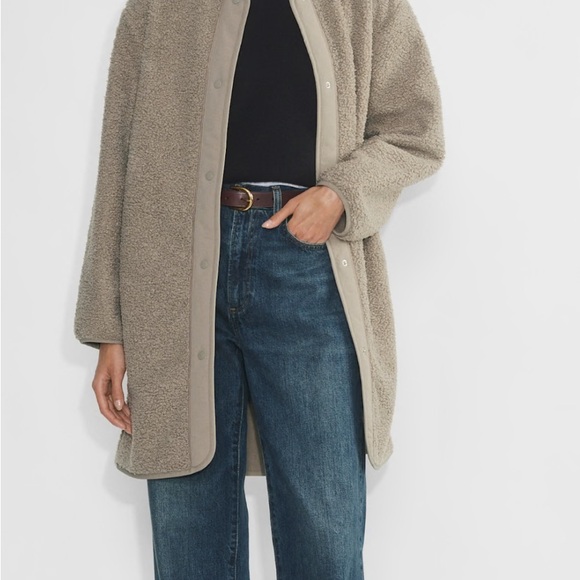 Wilfred Sherpa Long Liner Jacketet - Picture 2 of 14